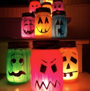 Fun Fall Luminaries